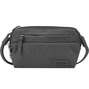 TRAVELON Anti-Theft Metro Convertible Crossbody Small Black Bag RFID